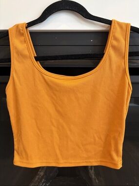 🔥4/$20 Ribbed Scoop Neck Tank Top - Mustard